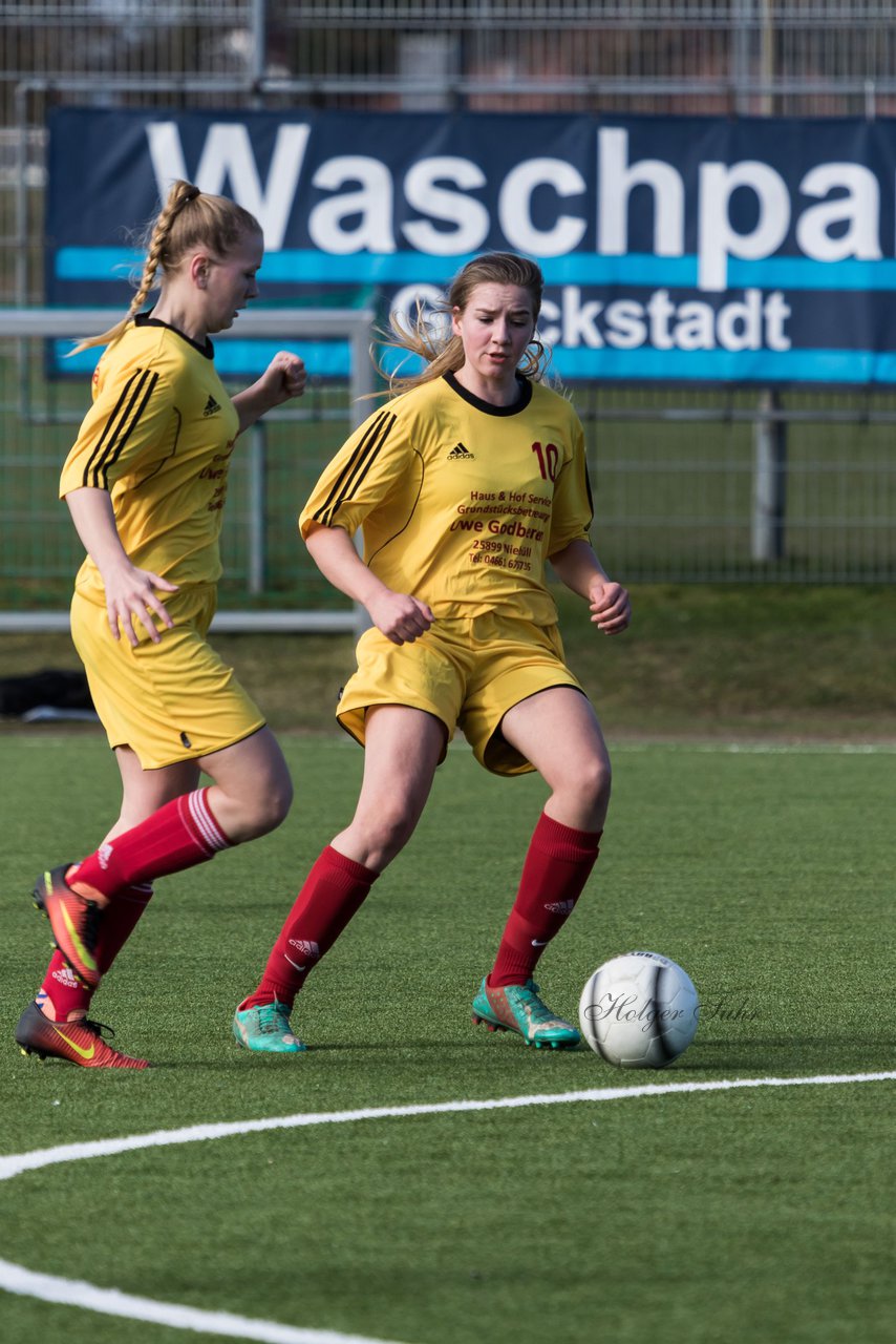 Bild 62 - B-Juniorinnen SG Weststeinburg/Bei - SV Fisia 03 : Ergebnis: 1:2